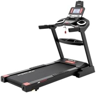 SOLE Fitness F65 Folding Treadmill with 9 Inch LCD Screen, Bluetooth, 3.0 HP Motor, 15 Incline Levels, 12 Miles Per Hour, 22 x 60 Inch Deck, 325 Pound User Weight, Foldable Treadmill for Home Gym