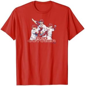 Harper, Schwarber, & Turner - Red October - Philly Baseball T-Shirt