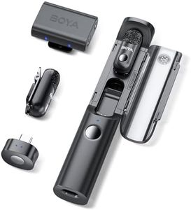 BOYA Magic-03 Wireless Lavalier Microphone, 30Hrs Battery,100M LOS Range, Safety Track &Limiter, Portable Wireless Mini Lapel mic for USB Type-C Android iPhone 16/15 Camera Camcorder Vlog Podcast