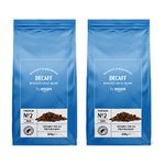 by Amazon Decaffeinated Coffee Beans, Light Roast, 1kg (2 Packs of 500g)