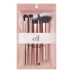e.l.f. Flawless Face Kit, 6-Piece Brush Collection, Brushes For Face, Eyes & Brows, Made With Synthetic Bristles, Vegan & Cruelty-Free
