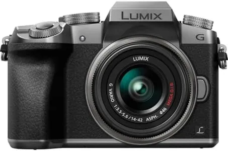 Panasonic LUMIX G7KS 4K Mirrorless Camera, 16 Megapixel Digital Camera, 14-42 mm Lens Kit, DMC-G7KS