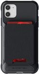 Ghostek Exec 4 Card Holder Case Built-in Magnet Compatible with Apple iPhone 11 – Black