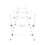 Midlee Dog Agility Bar Jumps- Set of 4 Jumps