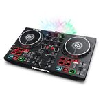 Numark Party Mix II DJ Controller with Built-In Light Show, Black