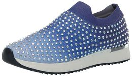 Kenneth Cole REACTION Women's Cameron Sneaker, Blue Ombre Knit, 6.5