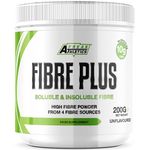 Fibre Supplement Prebiotic Fibre Powder 200g - Soluble & Insoluble Fibre from 4 Fibre Sources - 10g Fibre Per 2 Scoop Serving - Prebiotic Fibre Suitable for Men & Women UK Made