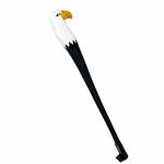 Handcrafted Painted Wooden Backscratcher for Men Women and Adults Any Age Animal Back Scratcher for Itch Relief (Eagle)
