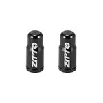 X AUTOHAUX 2pcs Tire Valve Caps French Dust Covers for Bicycle Road Bike Black