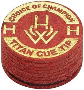 CRICAL How Titan Tips S M H 14mm Tips Pool Cue Tip/Snooker Cue Tip/Glue on Billiard Accessories
