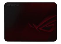 ASUS ROG Scabbard II Gaming Mouse Pad – 14.2” x 10.2” (Medium Size), Smooth Glide Surface, Water/Oil/Dust-Resistant, Anti-Fray Edges, Non-Slip Base - Black