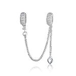 925 Sterling Silver Safety Chain Ch