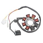 Wings Ignition Stator Magneto 8 Coil 4 Wires GY6 49 50 60 80cc Scooter Moped ATV Taotao JCL