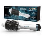 REVAMP Blow Dry Hair Brush Air Styler - 4 in 1 Multifunctional Professional Drying, Detangling, Smoothing & Styling Blow Dryer Brush, Volumiser Hot Brush, for Long, Medium and Short Hair, White