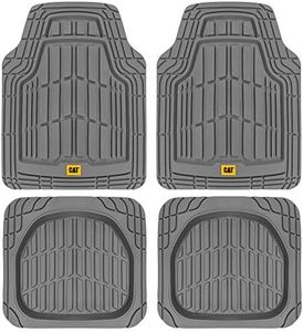 BDK Auto CAMT-1004-GR: Cat Short Trim 4Pc Mats/Gray