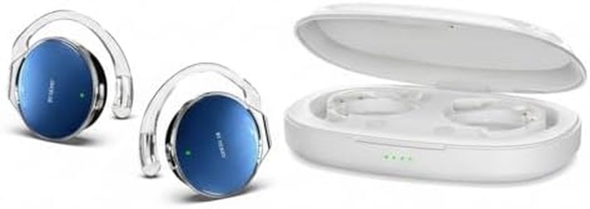 Open Ear Headphones Wireless, 52Hrs Playtime, with Hook Bluetooth Headset