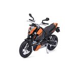 Maisto 2049756 KTM 690 Duke Motorcycle Model, Black/Orange, Medium