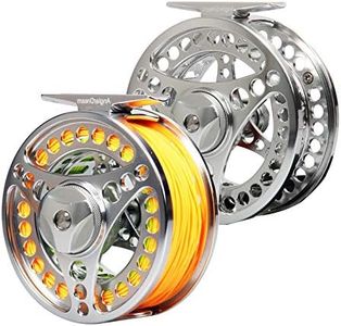 ANGLER DREAM EX-ALC 5/6WT CNC Machined Large Arbor Fly Fishing Reel with Line Combo 3 5 8 9WT Fly Line Backing Leader