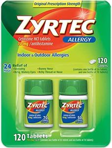 Zyrtec Tablets, 10 Mg (120 Count)