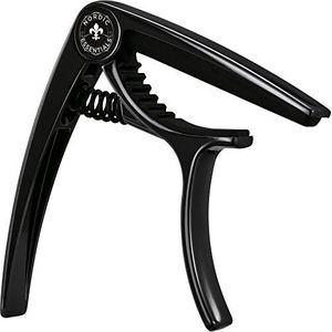 Guitar Capo Deluxe for Acoustic Guitars, Ukulele, Banjo, Mandolin, Bass - Made of Premium Quality Zinc Alloy for 6 & 12 String Instruments - Luxury Accessories by Nordic Essentials