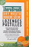 TheraBreath Dry Mouth Lozenges with Added ZINC - Mandarin Mint | Supports & Enhances Your Natural Saliva Production | 72 Count