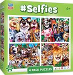 Masterpieces 4 Pack Selfies 100 Pieces Puzzle