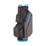 TaylorMade Cart Lite 2018 Bag (Gray/Blue) (Black/Gray/Blue)