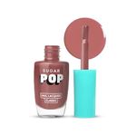 SUGAR POP Nail Lacquer 11 Chocolate Treat (Nudish Brown) | Dries In 45 Seconds | Chip-Resistant | Glossy Finish | High Shine | Nail Polish For Women, 10 ml