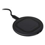 OtterBox Wireless Charging Pad 10W + UK Wall Charger 18W + USB A to Micro USB Cable - Black (78-52708)