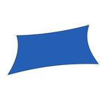 Alion Home 8' x 12' Waterproof Woven Sun Shade Sail in Vibrant Colors (8 ft x 12 ft Retangle) (Royal Blue)