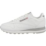 Reebok Unisex Classic Leather Sneaker, Ftwwht Pugry3 Purgry, 8.5 UK