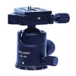 Shomex® Tripod Ball Head Camera Tripod Heads Mount B36N All Metal CNC Panorama Ball-Head with 1/4' Screw 3/8' Female Thread for DSLR Camera Camcorder Tripod Monopod Slider