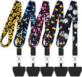 Chinco 5 Pieces Phone Lanyard Unive