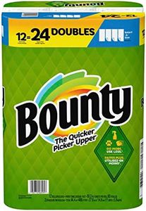 Bounty White Full Sheet Paper Towels, 12 Double Rolls