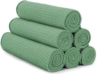 S&T INC. Microfiber Gym Towels, Yoga Towel for Home and Gym Bag, 16 Inch x 27 Inch, 6 Pack