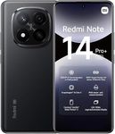 xiaomi Redmi Note 14 Pro+ 5G smartphone, 12+512GB, Midnight Black, 200MP pro-grade AI camera, IP68, 120W HyperCharge, AI features (no charger included), 2 year Warranty