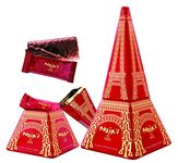 Maxim's de Paris Fine Imported Chocolate | 14pc Assorted Milk Chocolate Lace Crepes | In an Eiffel Tower Collectible Tin | Chocolates from France