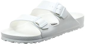 Birkenstock Unisex Adults' Arizona Eva Sandals, White (White 43), 7.5 UK (41 EU)