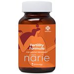 ZEROHARM Narie Fertility Formula Tablets | Natural Conception | Healthy Pregnancy | Prevents Pregnancy Complications | Shatavari, Jivanti, Shivalingi, Chaste Berry & Black Cohosh | 60 Veg Tablets