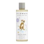 WildWash Puppy Love Shampoo 250ml - Extra Gentle and Soothing - Perfect for Puppy's First Bath - Lavendar and Patchouli - Natural, Sulphate and Paraben-Free for Sensitive Skin