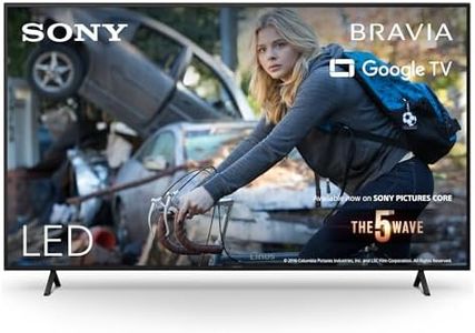 Sony BRAVIA, KD-65X75WL, 65 Zoll Fernseher, LED, 4K HDR, Google TV, Smart TV, Works with Alexa, BRAVIA CORE, HDMI 2.1, Gaming-Menü mit ALLM