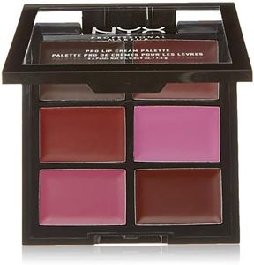 NYX PROFESSIONAL MAKEUP Pro Lip Cream Palette, The Plums, 0.317 Ounce