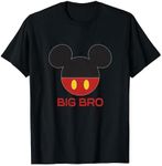 Disney Mickey Mouse Red Shorts Icon Big Bro Brother Family T-Shirt