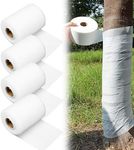 ENONGARDEN 4Pcs 50ft Tree Protector Wrap Freeze Protection Non-Woven Fabric Breathable Tree Trunk Bandage Winter Tree Cover to Protect Trunks & Bark from Deer, Sun/Cold - Retains Warmth & Moisture