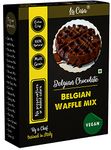 La Casa Belgian Chocolate Belgian Waffle Mix | Pancake Mix | Vegan | Multigrain | Egg-Less | No Colors Or Preservatives | 400 Gm