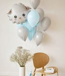 Sheep Balloon Set - Ideal for Birthday Parties and Baby Showers - Cute and Whimsical Decor