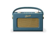 Roberts Rev-Uno Retro DAB+/FM Portable Radio with Bluetooth -Teal Blue