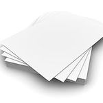 100 Sheets A4 160gsm White Card - Premium Thick Printing Paper Suitable for All Printers