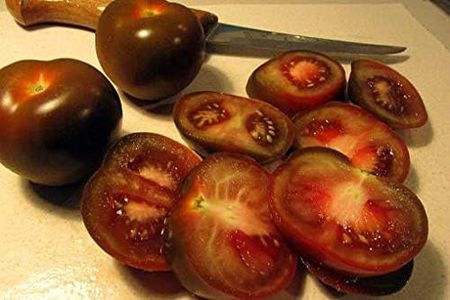 Portal Cool Tomate Kumato deliciosa - Dulce - 40 semillas frescas picante Brown delicioso! ¡Envio GRATIS!