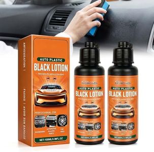 Limen Black Lotion for Car, 2026 New Auto Plastic Black Lotion, Car Plastic Restorer Black, Restores Faded Trim & Bumpers, Long-Lasting Protection for Dashboard, Door Panel, Tire (3)